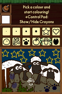 Pantallazo de Shaun the Sheep: Off His Head para Nintendo DS
