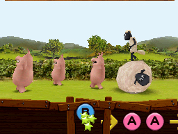 Pantallazo de Shaun the Sheep: Off His Head para Nintendo DS