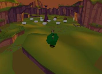Pantallazo de Sheep Dog 'N' Wolf para PC