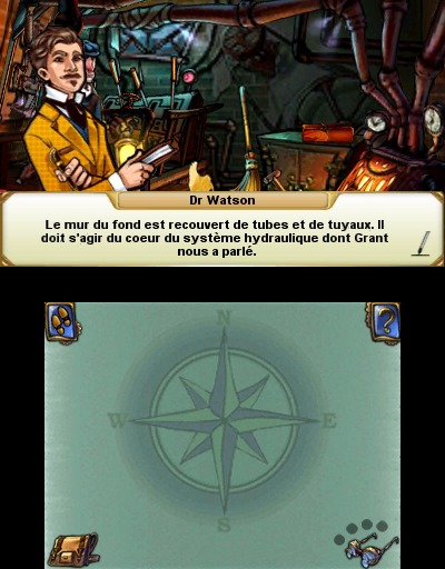 Pantallazo de Sherlock Holmes:Misterio de la Ciudad Helada para Nintendo 3DS