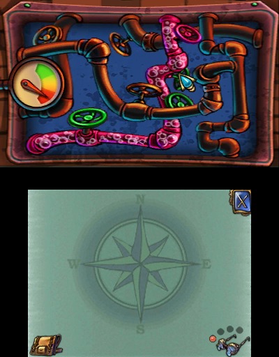 Pantallazo de Sherlock Holmes:Misterio de la Ciudad Helada para Nintendo 3DS