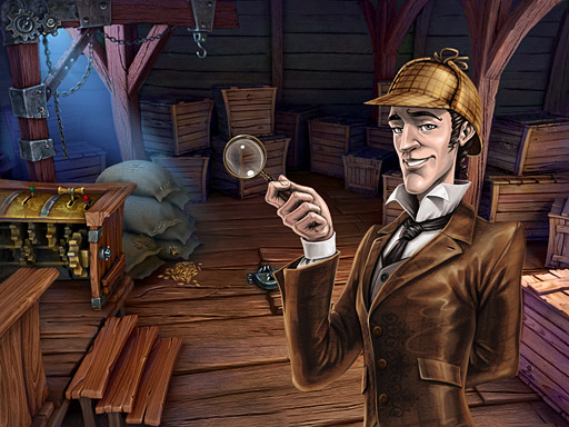 Pantallazo de Sherlock Holmes and the Mystery of the Osborne House para Nintendo DS