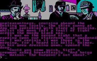 Pantallazo de Sherlock Holmes in 