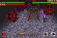 Pantallazo de Shin Bokura no Taiyou Gyakushuu no Sabata (Japonés) para Game Boy Advance