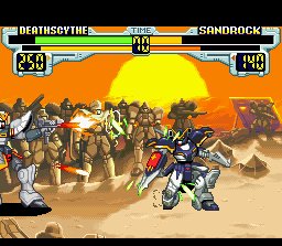Pantallazo de Shin Kidoesenki Gundam Wing: Endless Duel (Japonés) para Super Nintendo