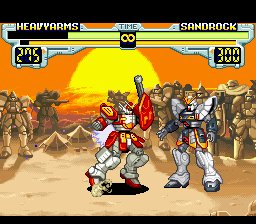 Pantallazo de Shin Kidoesenki Gundam Wing: Endless Duel (Japonés) para Super Nintendo