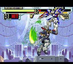 Pantallazo de Shin Kidoesenki Gundam Wing: Endless Duel (Japonés) para Super Nintendo