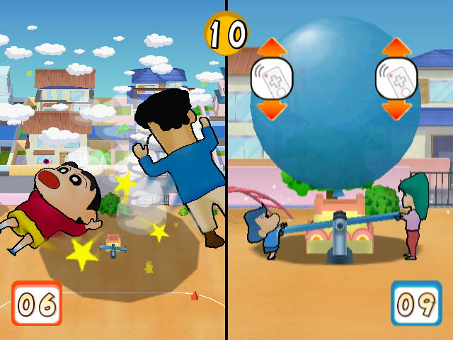 Pantallazo de Shin chan Las Nuevas Aventuras para Wii para Wii