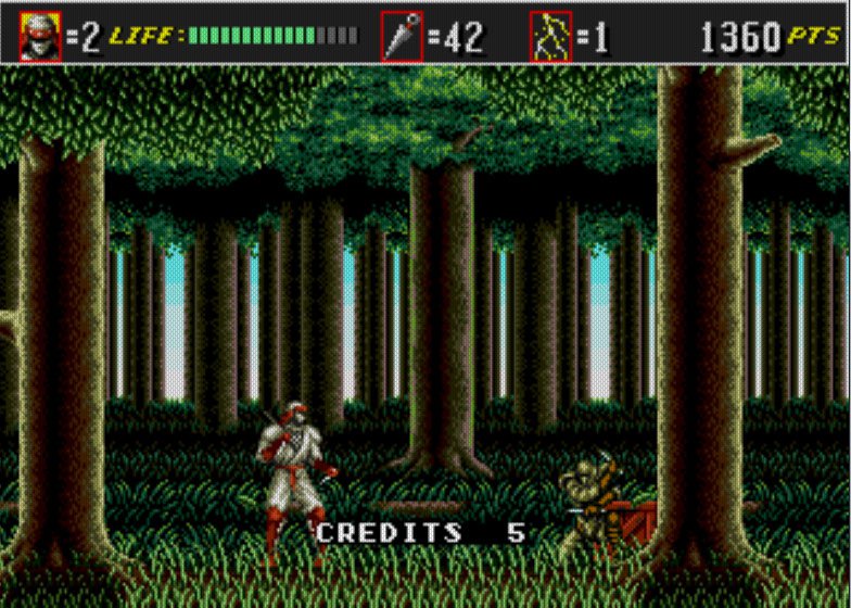 Pantallazo de Shinobi III: Return of the Ninja Master (Mega Play) para M.A.M.E.