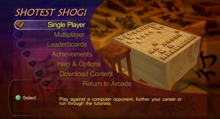 Pantallazo de Shotest Shogi (Xbox Live Arcade) para Xbox 360