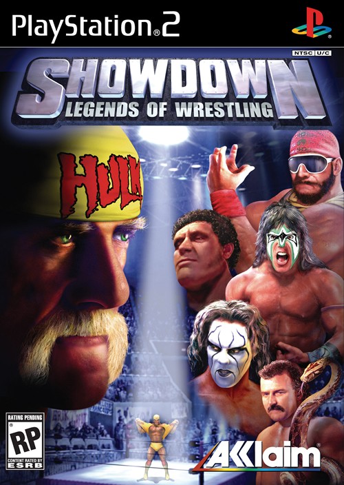 Caratula de Showdown: Legends of Wrestling para PlayStation 2