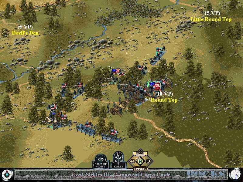 Pantallazo de Sid Meier's Gettysburg! [Jewel Case] para PC