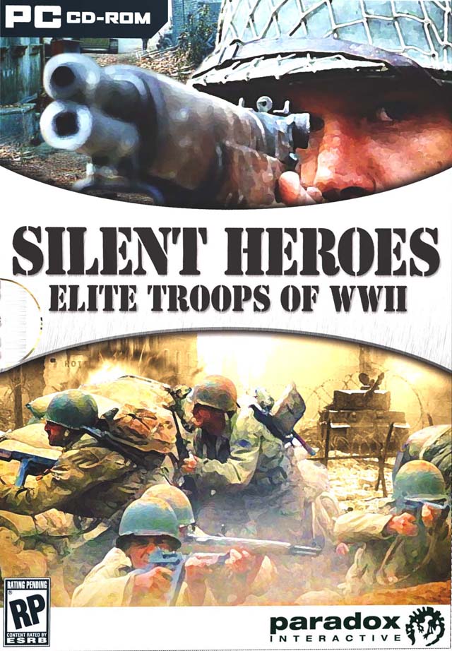 Caratula de Silent Heroes: Elite Troops of WWII para PC
