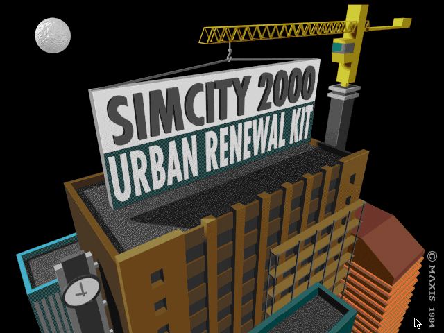 Pantallazo de SimCity 2000 Urban Renewal Kit para PC