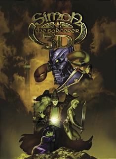 Caratula de Simon the Sorcerer 3D para PC