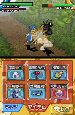 Pantallazo de Simple DS Series Vol. 16: The Sagasou: Fushigi na Konchuu no Mori para Nintendo DS