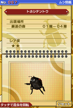 Pantallazo de Simple DS Series Vol. 16: The Sagasou: Fushigi na Konchuu no Mori para Nintendo DS