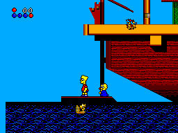 Pantallazo de Simpsons: Bart vs the World, The para Sega Master System