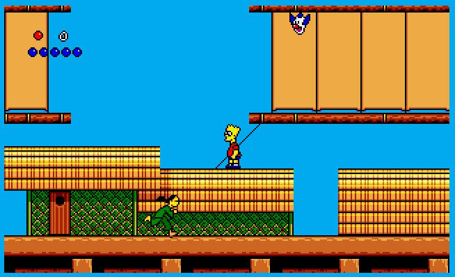 Pantallazo de Simpsons: Bart vs. The World, The para Atari ST