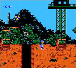 Pantallazo de Simpsons: Bartman Meets Radioactive Man, The para Nintendo (NES)