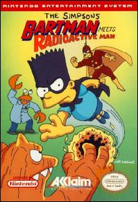 Caratula de Simpsons: Bartman Meets Radioactive Man, The para Nintendo (NES)