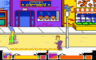 Pantallazo de Simpsons: The Arcade Game, The para PC