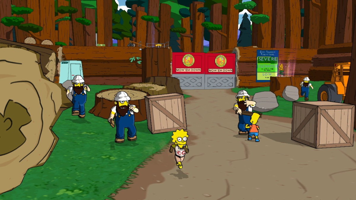 Pantallazo de Simpsons Game, The para Xbox 360