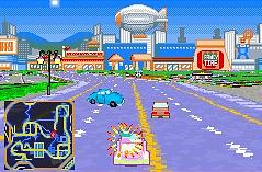 Pantallazo de Simpsons Road Rage, The para Game Boy Advance