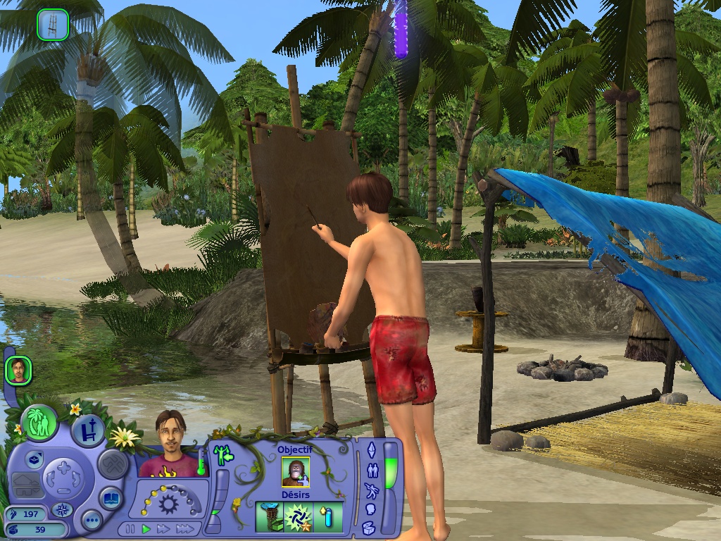 Pantallazo de Sims 2: Castaway, The (Naufragos) para PC