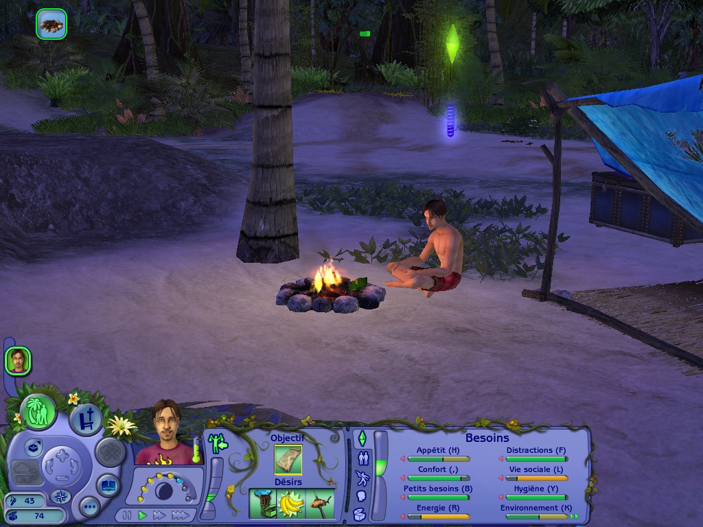 Pantallazo de Sims 2: Castaway, The (Naufragos) para PC