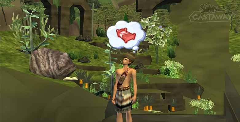 Pantallazo de Sims 2: Castaway, The (Naufragos) para PSP