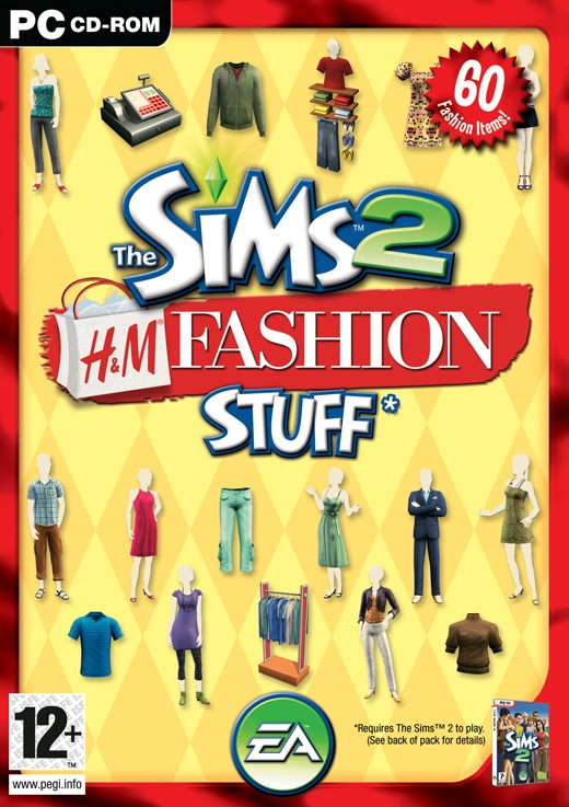 Caratula de Sims 2: H&M Fashion Stuff, The para PC