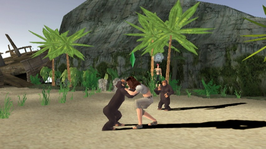 Pantallazo de Sims 2 : Castaway, The (Naufagos) para PlayStation 2