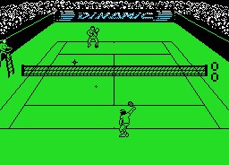 Pantallazo de Simulador Profesional de Tenis para MSX