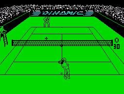 Pantallazo de Simulador Profesional de Tenis para Spectrum