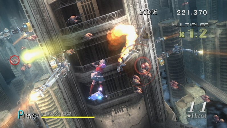 Pantallazo de Sin and Punishment: Successor of the Skies para Wii