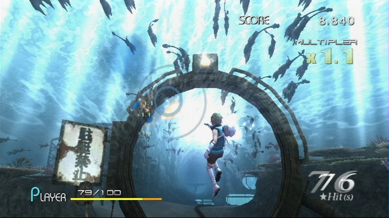 Pantallazo de Sin and Punishment: Successor of the Skies para Wii