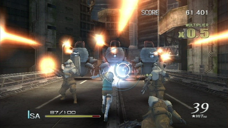 Pantallazo de Sin and Punishment: Successor of the Skies para Wii