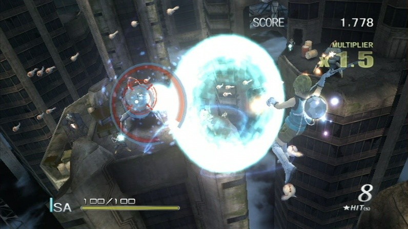 Pantallazo de Sin and Punishment: Successor of the Skies para Wii