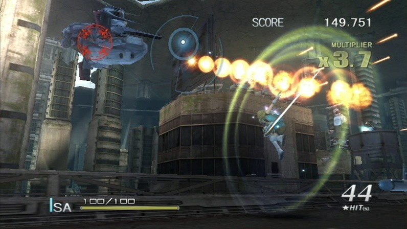 Pantallazo de Sin and Punishment: Successor of the Skies para Wii
