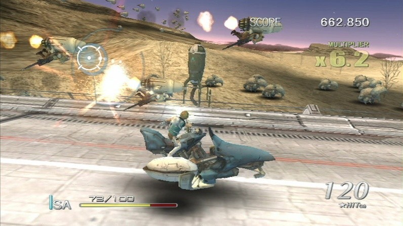 Pantallazo de Sin and Punishment: Successor of the Skies para Wii