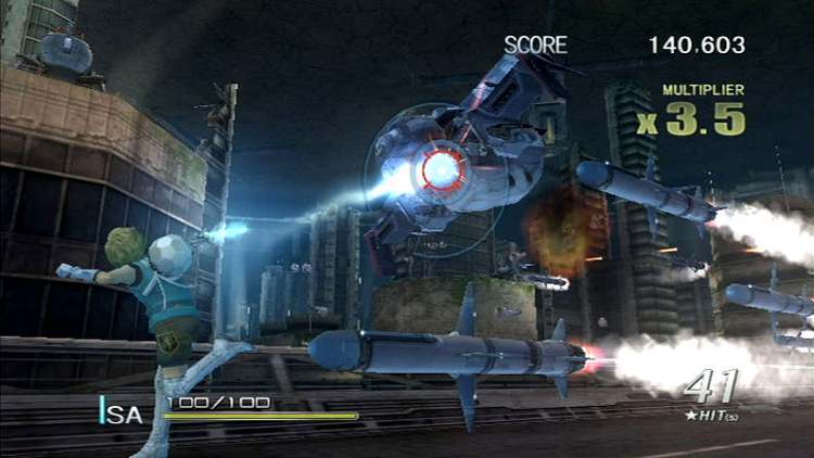 Pantallazo de Sin and Punishment: Successor of the Skies para Wii