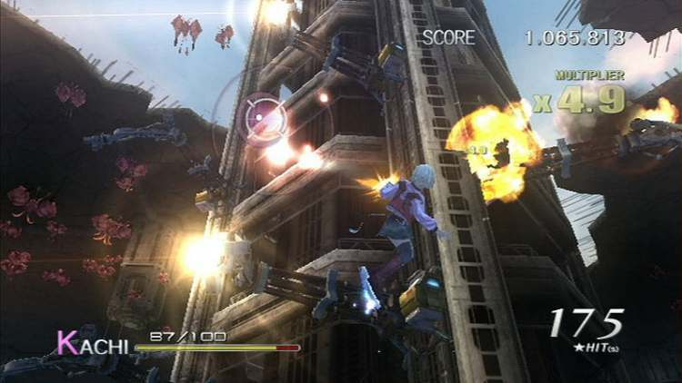 Pantallazo de Sin and Punishment: Successor of the Skies para Wii