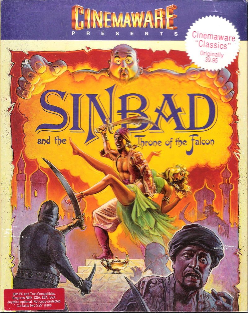 Caratula de Sinbad and the Throne of the Falcon para PC
