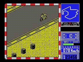 Pantallazo de Sito Pons 500 C.C. Grand Prix para MSX