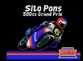 Pantallazo de Sito Pons 500 C.C. Grand Prix para MSX