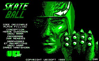 Pantallazo de Skate Ball / Skate Wars para Amstrad CPC