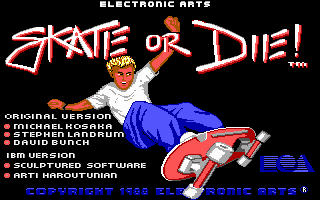 Pantallazo de Skate or Die para PC