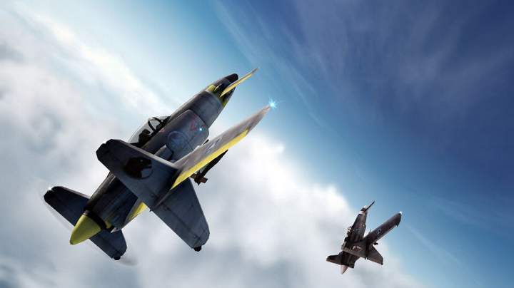 Pantallazo de Sky Crawlers: Innocent Aces, The para Wii