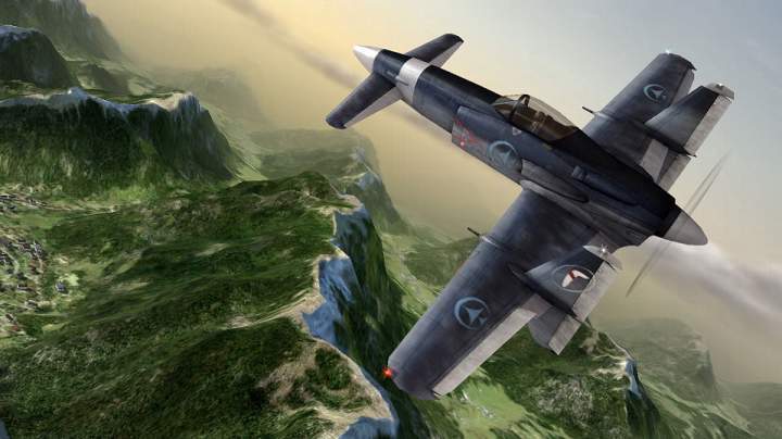 Pantallazo de Sky Crawlers: Innocent Aces, The para Wii